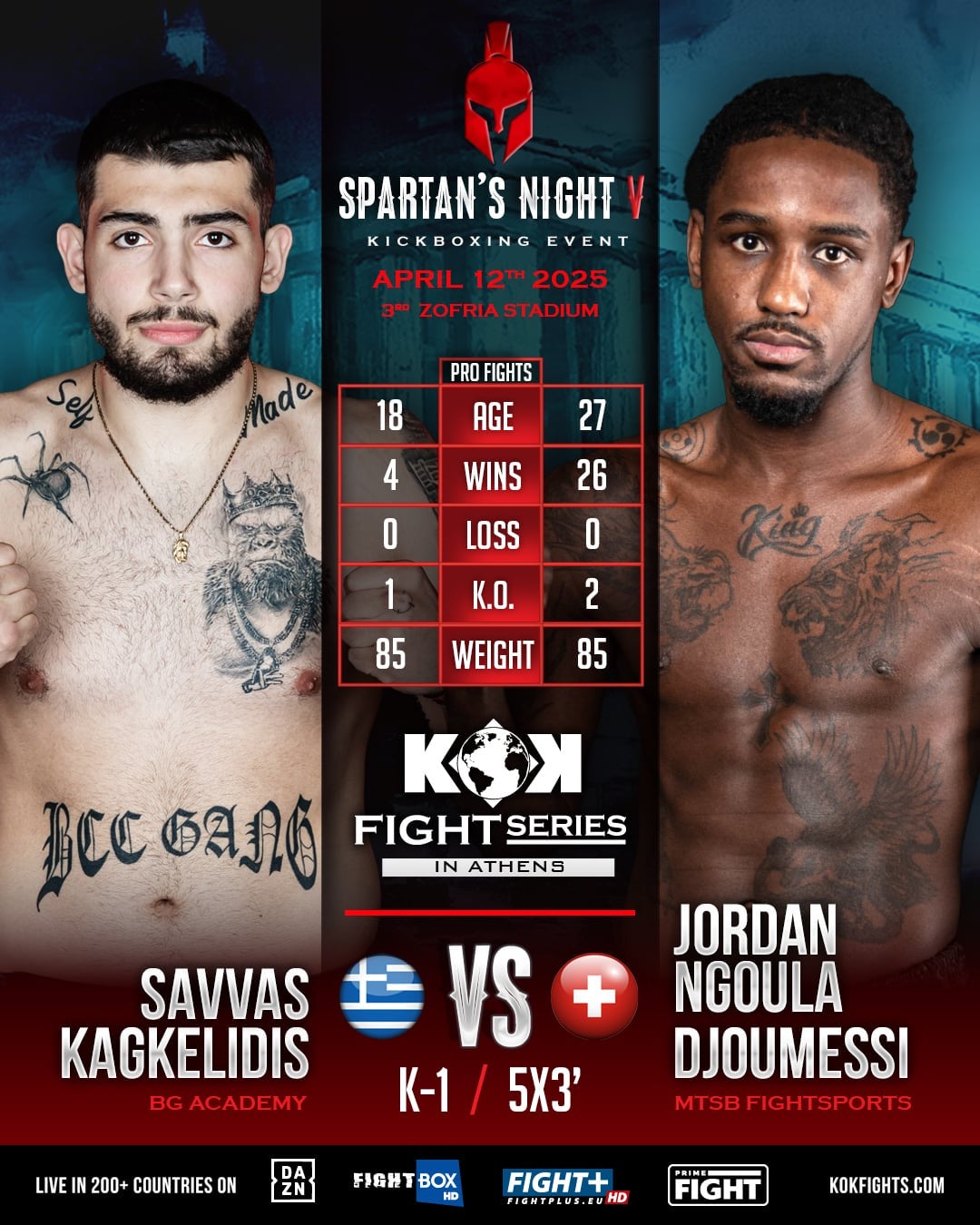 TICKETS 🎫 APRIL 12TH - ZOFRIA STADIUM